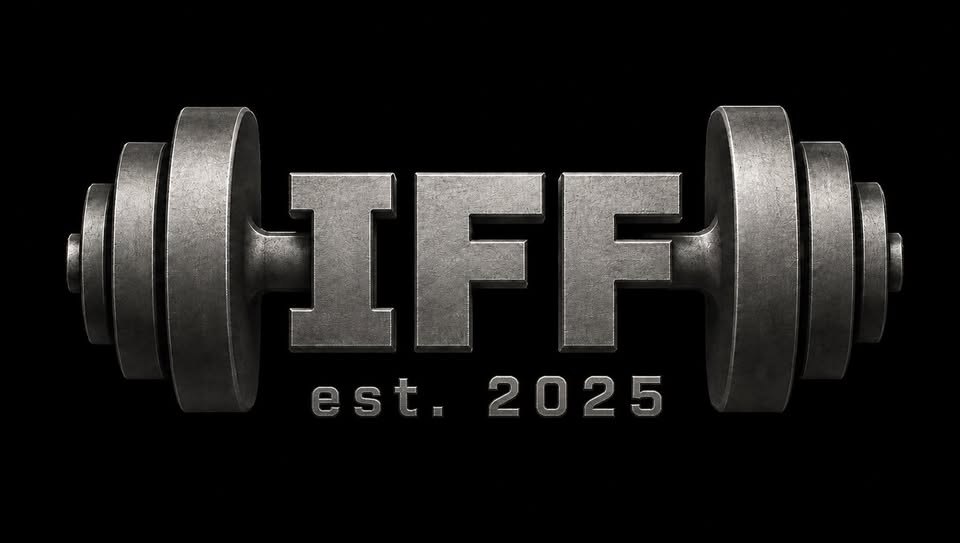 Iron Forge Fitness IFF est. 2025 steel dumbbell brand mark